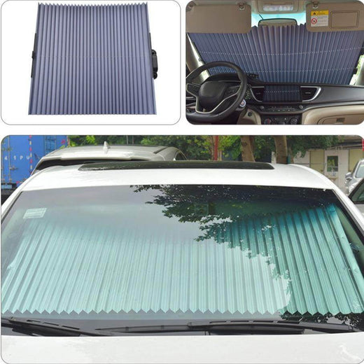 Retractable Windshield Sun Shade, Car UV Blocking Sunshade