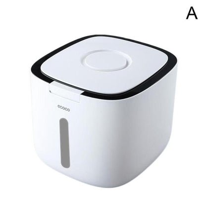 Rice Storage Container, Moisture Proof Rice Dispenser Box