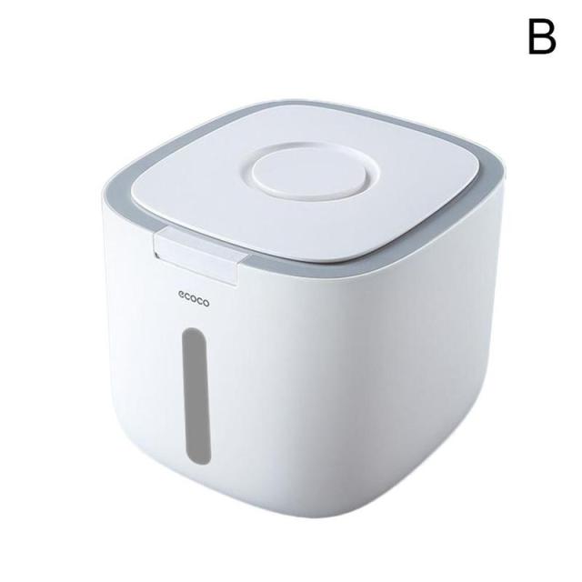 Rice Storage Container, Moisture Proof Rice Dispenser Box