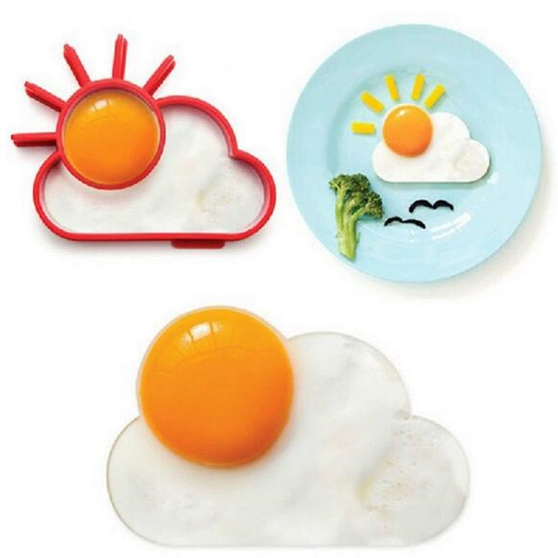 Pancake Mold, Funny Face Egg & Pancake Shaper for Breakfast