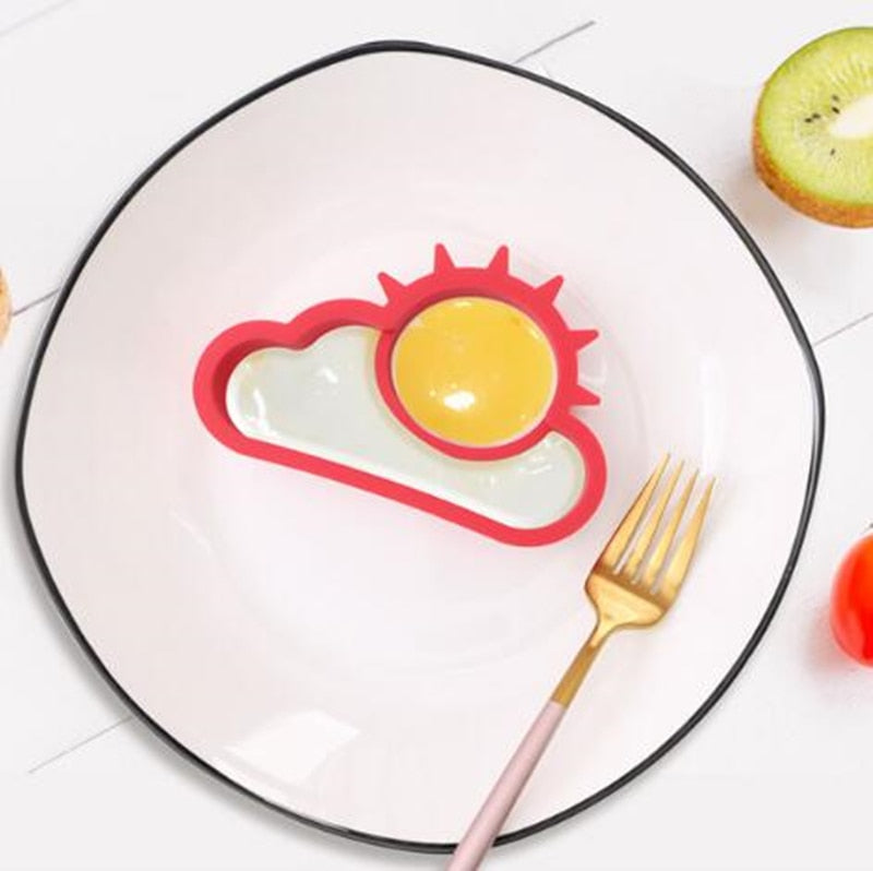 Pancake Mold, Funny Face Egg & Pancake Shaper for Breakfast