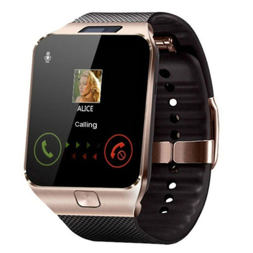 Smartwatch with SIM Card, Touchscreen Bluetooth Sports Watch with Camera & Fitness Tracker