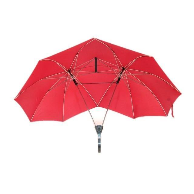 Double Umbrella for Two, Automatic Couples Umbrella
