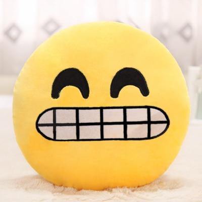 Emoji Pillows, Soft Plush Emoji Face Throw Pillow Set