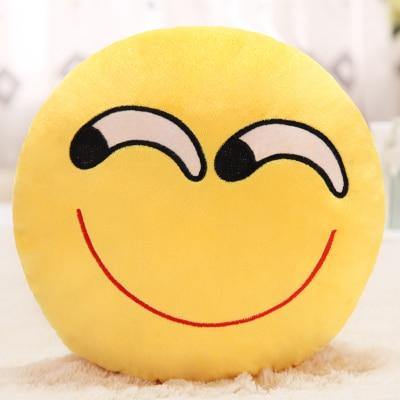 Emoji Pillows, Soft Plush Emoji Face Throw Pillow Set
