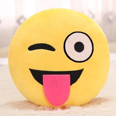 Emoji Pillows, Soft Plush Emoji Face Throw Pillow Set
