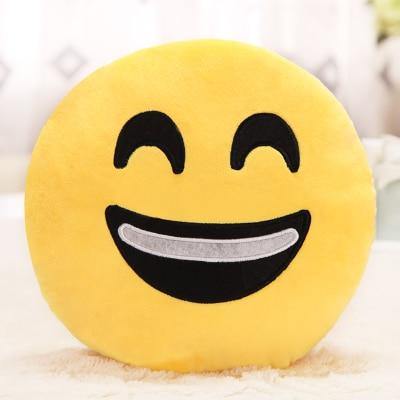 Emoji Pillows, Soft Plush Emoji Face Throw Pillow Set