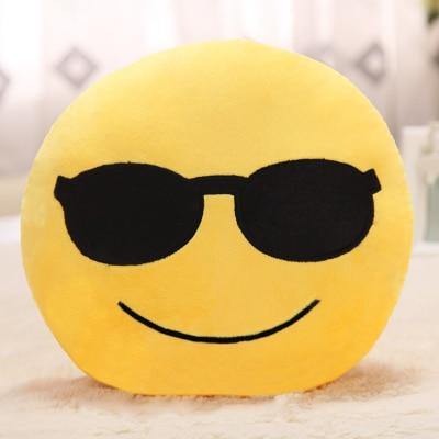 Emoji Pillows, Soft Plush Emoji Face Throw Pillow Set