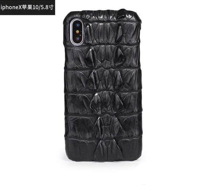 Crocodile Leather iPhone Case, Luxury Genuine Skin Phone Case