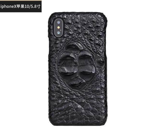 Crocodile Leather iPhone Case, Luxury Genuine Skin Phone Case