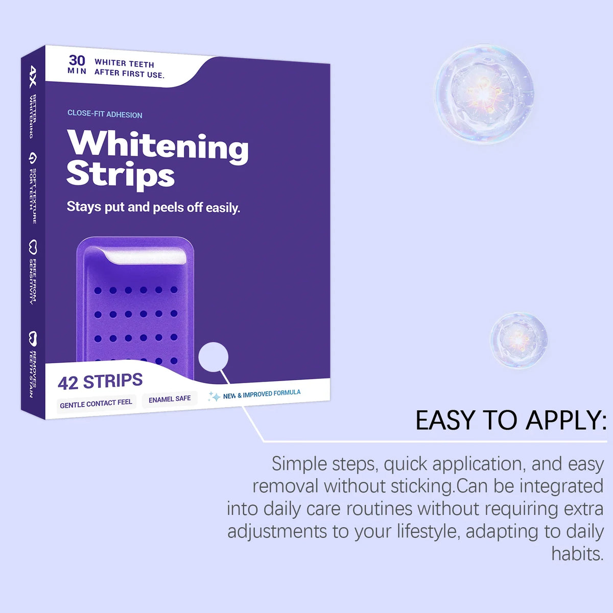 Purple Teeth Whitening Strips – photo 12