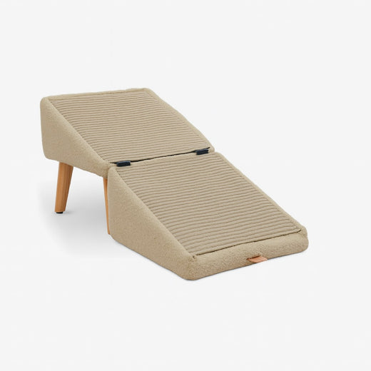 Dog Ramp for Bed and Sofa, Pet Ramp & Stool with Non-Slip Surface for Small & Senior Dogs
