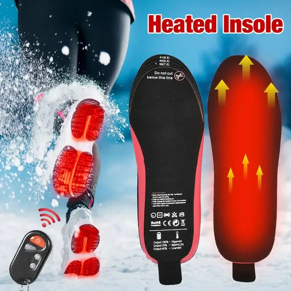 Rechargeable Heated Insoles with Remote Control – photo 2