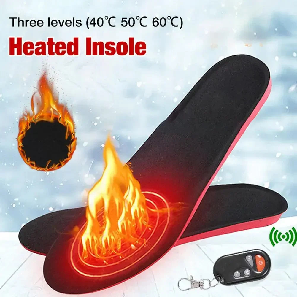Rechargeable Heated Insoles with Remote Control – photo 3