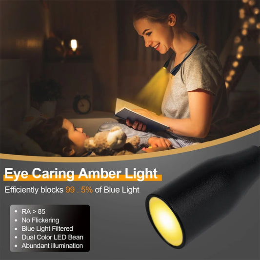 Rechargeable LED Neck Reading Light