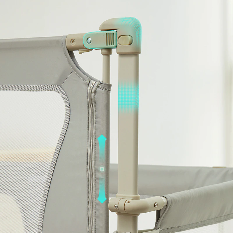 Bedside Crib, Lightweight Baby Bassinet Next to Bed Sleeper