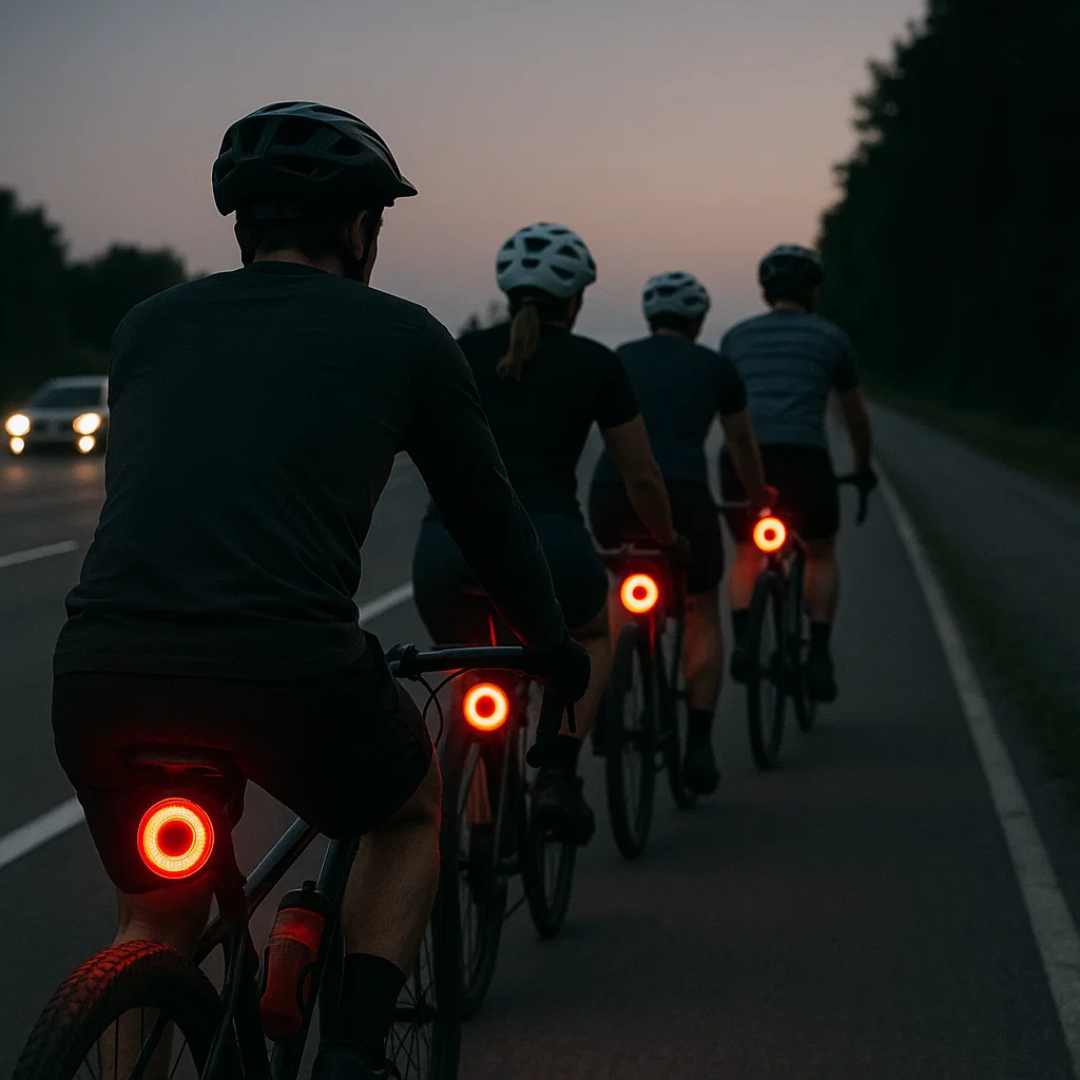 Bike Tail and Brake Light, 6 Modes, Rechargeable