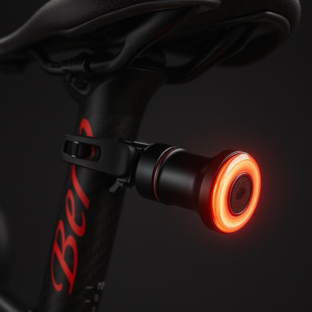 Bike Tail and Brake Light, 6 Modes, Rechargeable