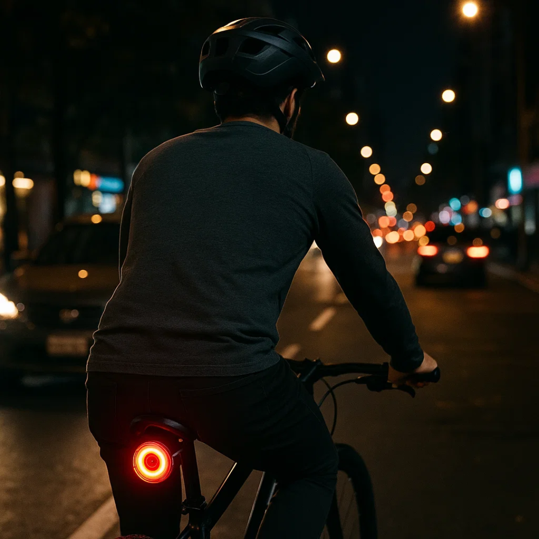 Bike Tail and Brake Light, 6 Modes, Rechargeable