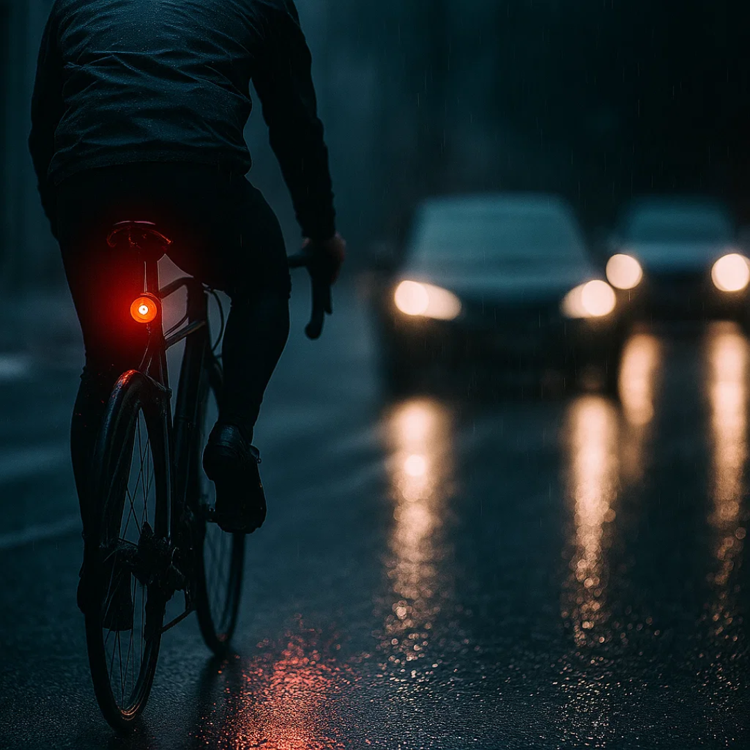 Bike Tail and Brake Light, 6 Modes, Rechargeable