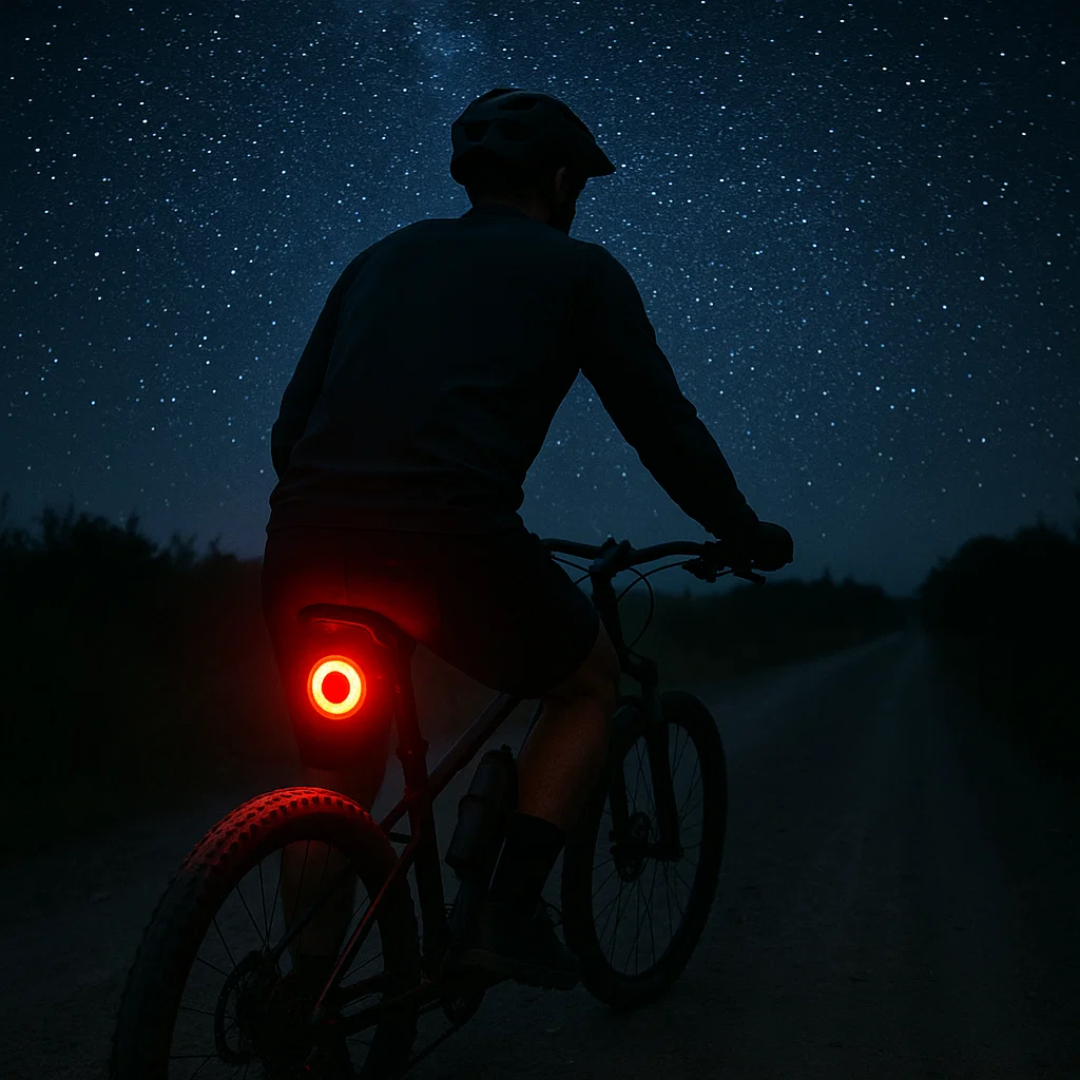 Bike Tail and Brake Light, 6 Modes, Rechargeable