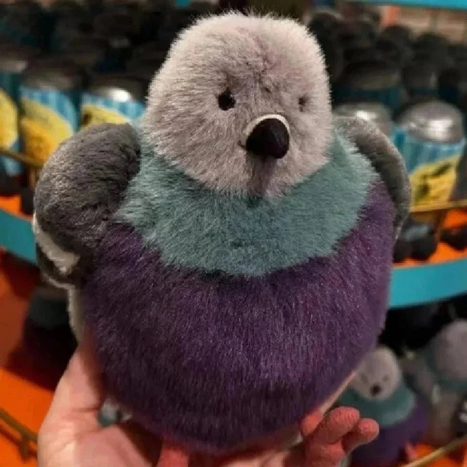 KISSPIGEON Fluffy Pigeon Plush Toy