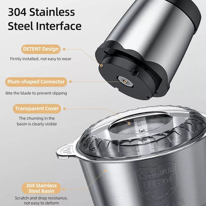 SLICONIQ 2L Food Chopper