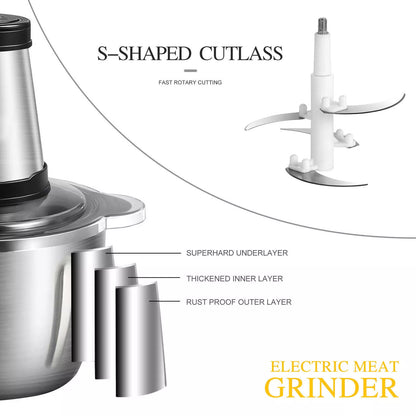 SLICONIQ 2L Food Chopper