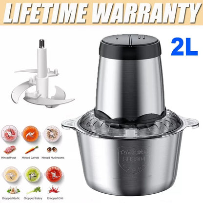 SLICONIQ 2L Food Chopper