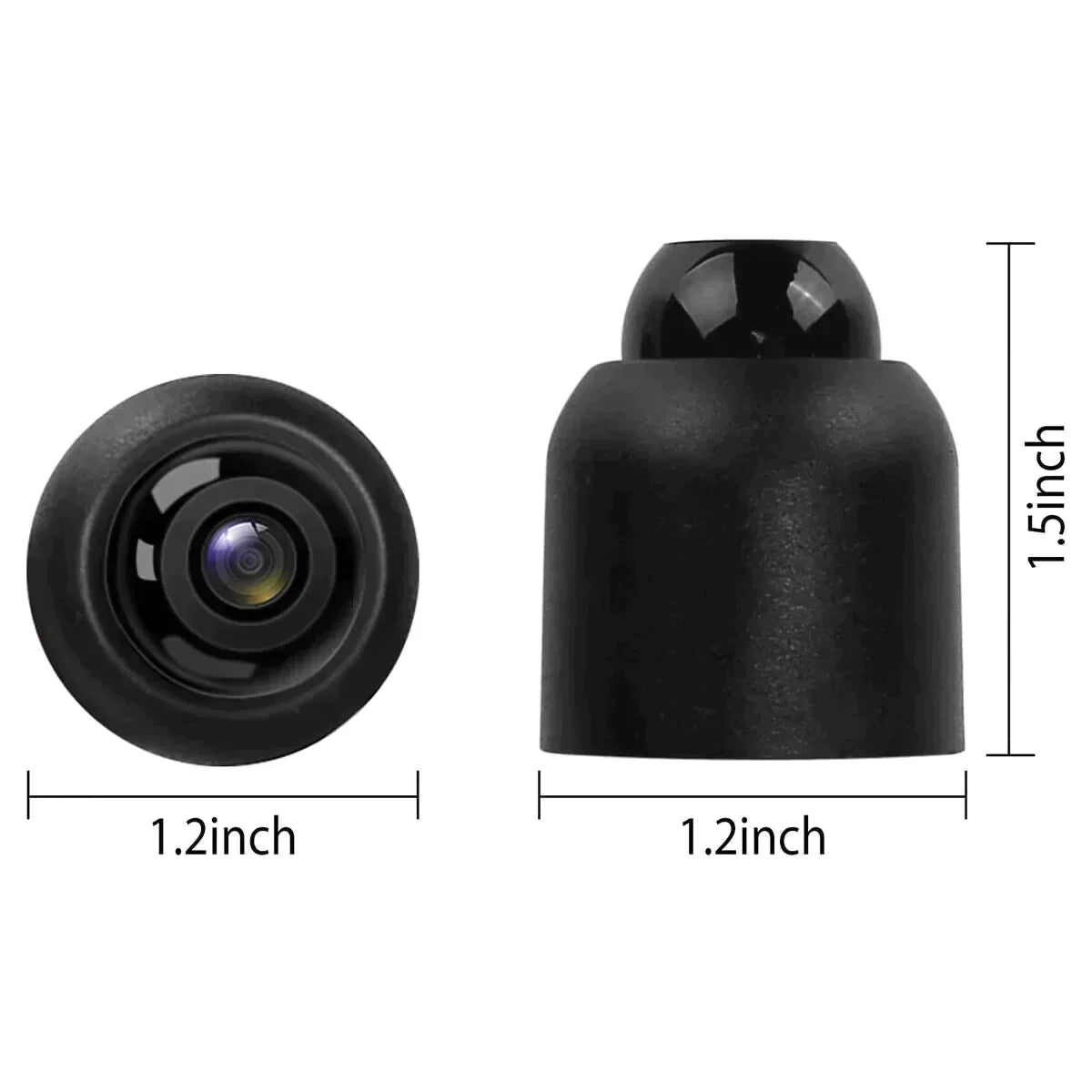Mini WiFi Security Camera, Night Vision & Motion Detection, Black