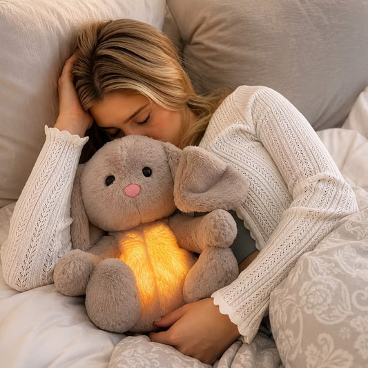 Breathing Comfort Bunny Plush Toy