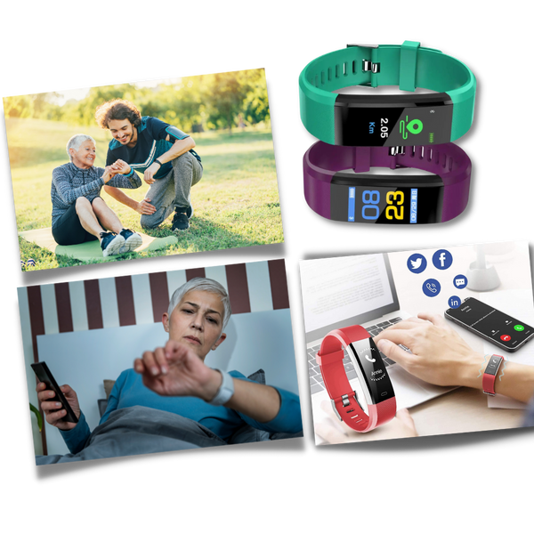 Fitness Tracker, Activity Tracker Watch with Step Counter, Heart Rate & Sleep Monitor