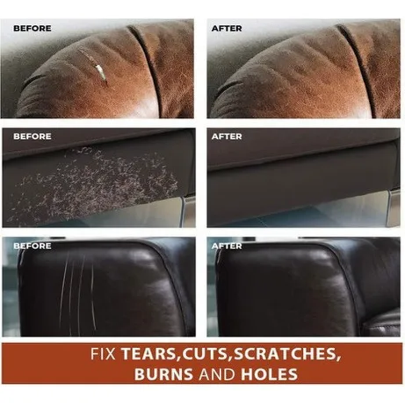 Leather Repair Gel for Car Seats, Furniture & Bags