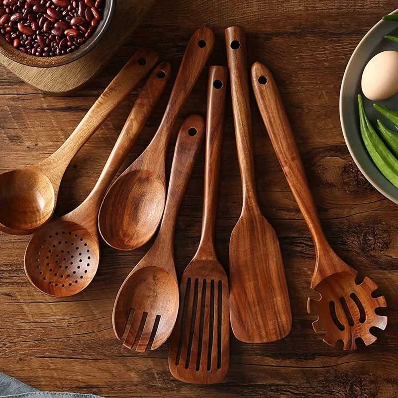 TEAKWOOD Kitchen Utensil Set image 2
