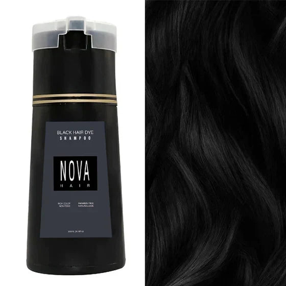 Instant Hair Color Shampoo for Gray Hair, Fast Coloring