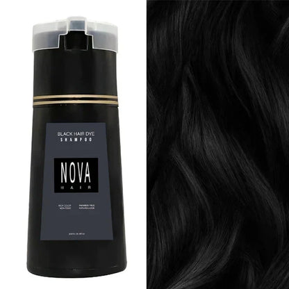 Instant Hair Color Shampoo for Gray Hair, Fast Coloring