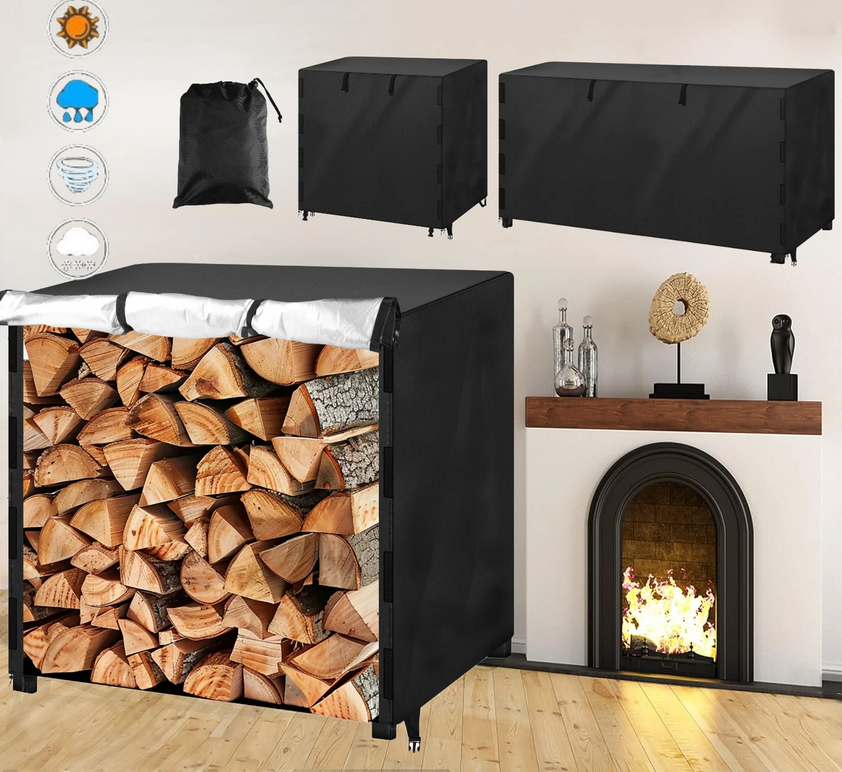 Small Firewood Shed