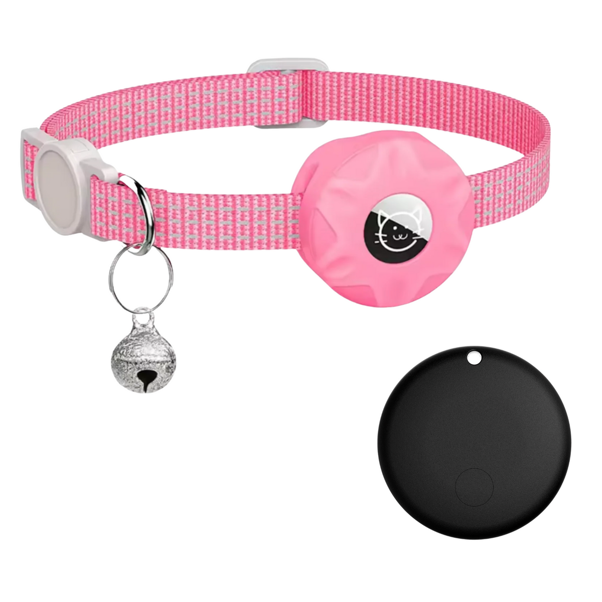 Smart GPS Tracker Collar for Cats and Dogs – Rosa