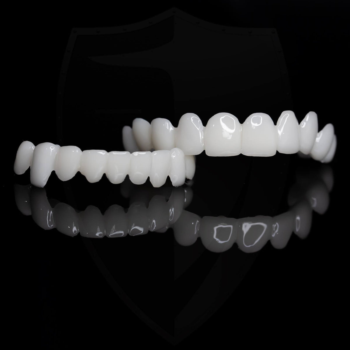 Snap On Teeth Covers, Boil to Fit Cosmetic Resin Veneers to Hide Gaps, Chips & Discolored Teeth – photo 6