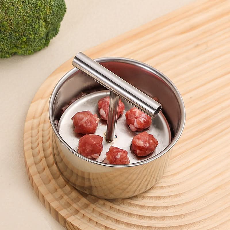 MeatMaster stainless steel meatball mould Uniform image 1
