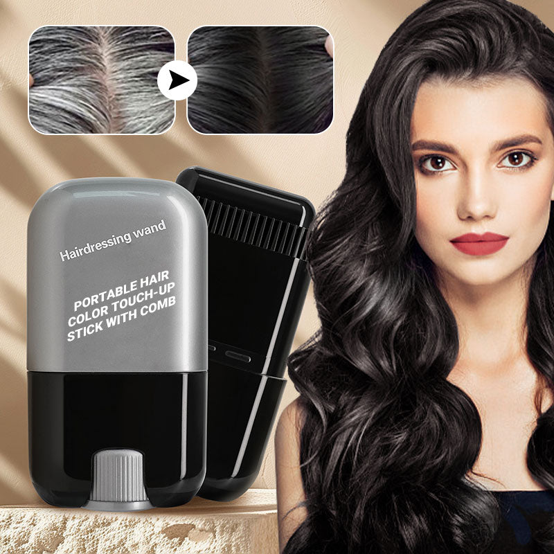 Hair Color Touch-Up Stick with Comb Applicator