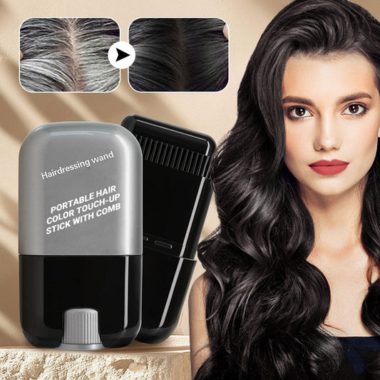 Hair Color Touch-Up Stick with Comb Applicator