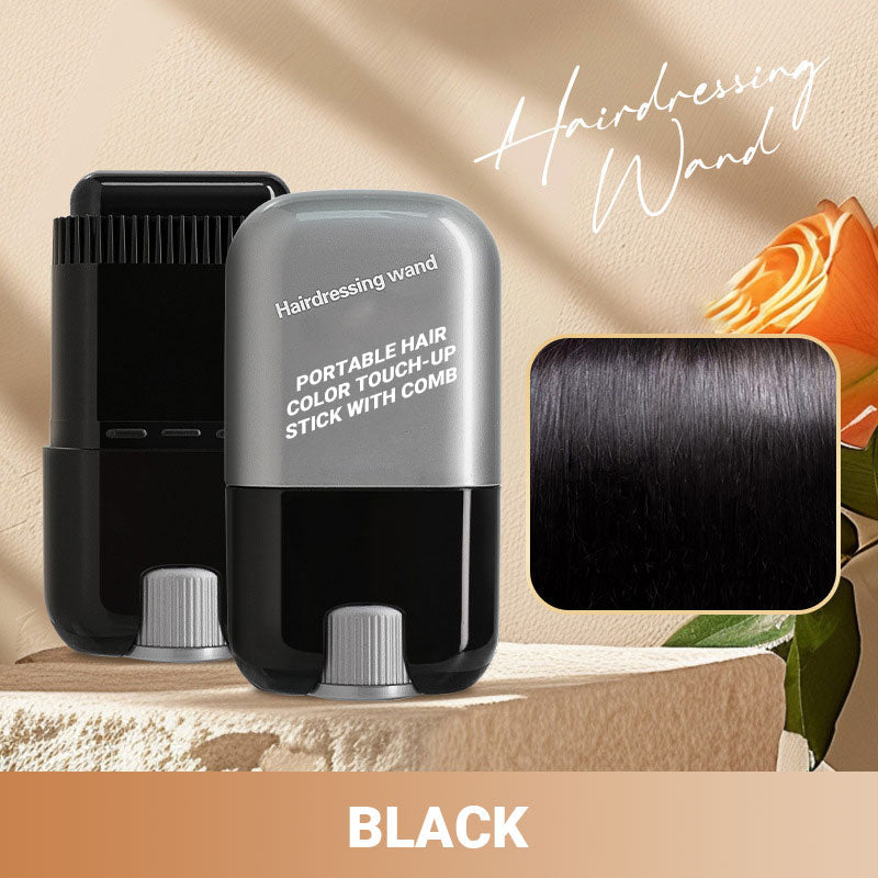 Hair Color Touch-Up Stick with Comb Applicator