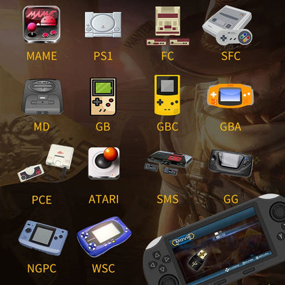PIXPLAY Portable Gaming Console Set