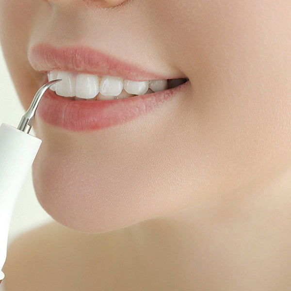 Ultrasonic Tartar Remover, Rechargeable Electric Tooth Cleaner for At-Home Dental Care