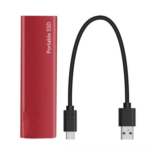 External SSD 1TB & 4TB, Portable USB 3.2 Fast Storage Drive for Backup & Travel