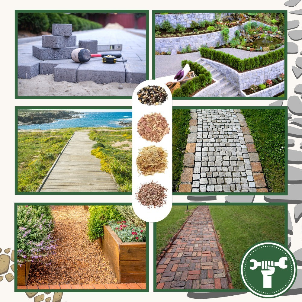 Sticky Mulch Landscape Adhesive, 500g, Rain-Resistant