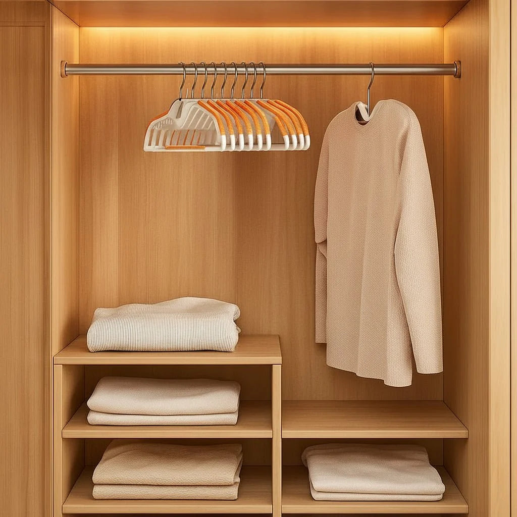 CLOSETIQ Space-saving Non-slip Clothes Hanger