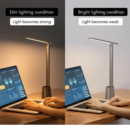 FOLDLITE Intelligent Foldable LED Desk Lamp