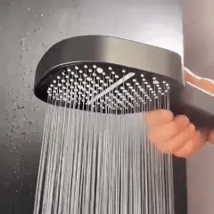 High Pressure Shower Head with Filter, Turbo Boost Rain & Massage Showerhead for Low Water Pressure